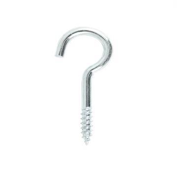 SECURIT STEEL SCREW HOOKS pk 4 60MM