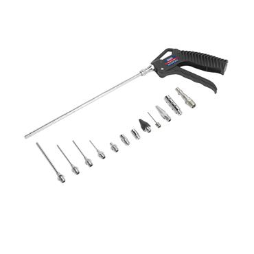 SEALEY AIR BLOW GUN KIT 14PC.