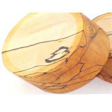 SPALTED BEECH BOWL BLANK 12"X2"