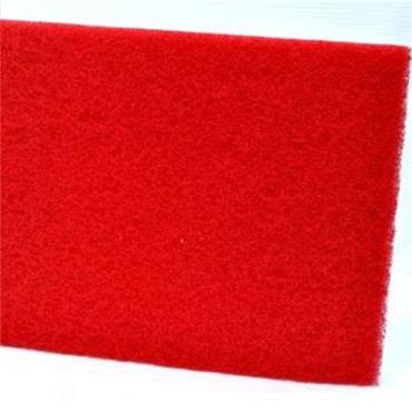 RED SCOTCHBRITE PAD FOR SQUARE BUFF SANDER