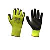 SCAN HI-VIS GLOVES SIZE 9