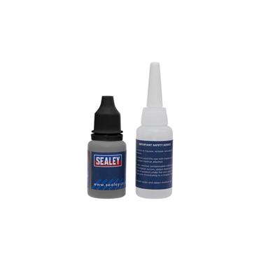 SEALEY FAST ADHESIVE BLACK