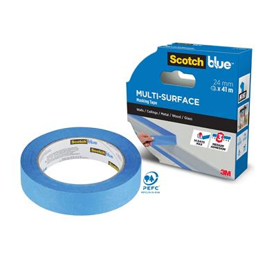 3M ScotchBlue Multi-Surface Masking Tape 24mm ? 41m