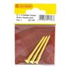 CENTURION SCREWS WOOD BRASS CSK10 x 2" (PK 5)