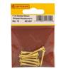 Centurion Brass Woodscrews Round Head 1"x6  Pkt10