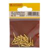 Centurion Brass Woodscrews Round Head 1/2"x4 Pkt22
