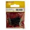 CENTURION BLACK ROUND HEAD WOODSCREWS 38MM