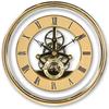 SKELETON CLOCK GOLD 120MM