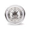 SKELETON CLOCK SILVER 150MMM