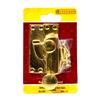 CENTURION SASH FASTENER QUADRANT BRASS 60MM