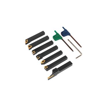 SEALEY METAL LATHE TURNING TOOL SET 7PC 10MM SHANK