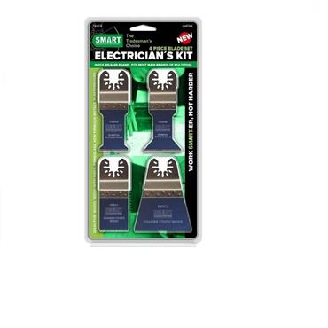SMART  MULTI TOOL 4 ELEC BLADE SET