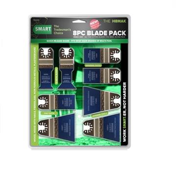 SMART  MULTI TOOL 8 PC BLADE SET