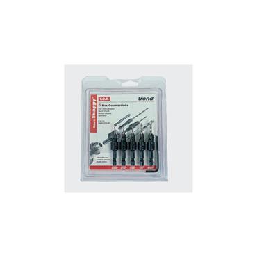 TREND SNAPPY 5 PIECE TCT COUNTERSINK SET