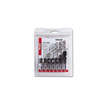 TREND SNAPPY 7 PIECE IMPERIAL DRILL SET