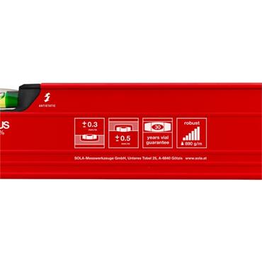 Sola Red 3 Box Profile Spirit Level 60cm