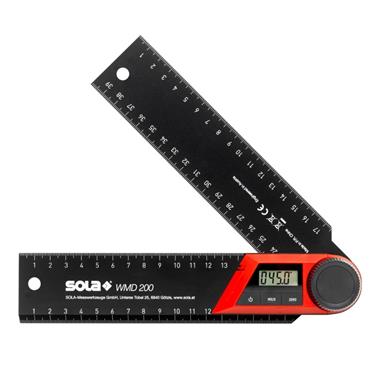 SOLA WMD 200 DIGITAL ANGLE FINDER SQUARE 200MM
