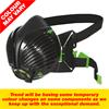 TREND AIR STEALTH HALF MASK RESPIRATOR M/L