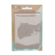 CENTURION FELT PAD SELF ADHESIVE 150X110MM