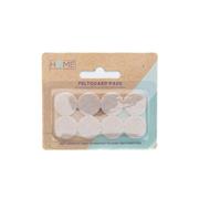CENTURION FELT PAD SELF ADHESIVE 25MM PK 8