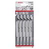 BOSCH JIGSAW BLADES WOOD & METAL PROGRESSOR (PK 5)