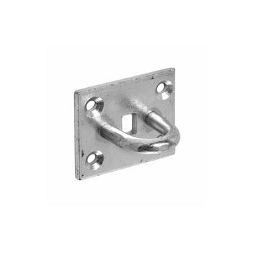 TINSLEY STAPLE ON PLATE GALV 2.5x2" PKT2