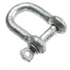 TINSLEY D SHACKLE 1/4" GALV PKT2