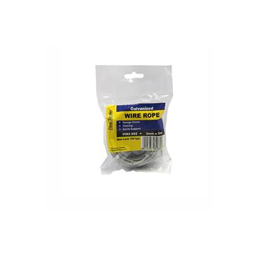 WIRE ROPE GALV 6MM (PER METRE)