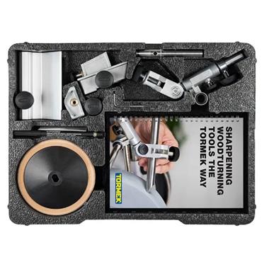 TORMEK WOODTURNERS KIT c/w MACHINE COVER & DVD