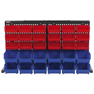 Sealey Plastic Bin Storage System (30 Bins)