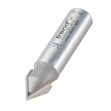 TREND TCT ROUTER BIT V GROOVE