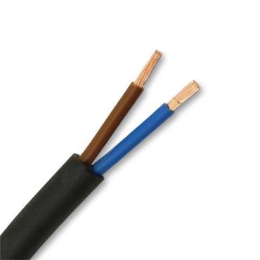 CABLE FLEXIBLE 2 X 2.5 RUBBER COVERED PER METER