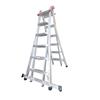 POWER TELESCOPIC MULTI LADDER 4X6  6.38M 23KG