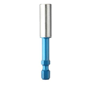 DIAGER IMPACT BIT HOLDER 60MM 1/4 DR BLUE SHOCK