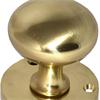 CENTURION MORTICE KNOBSET BRASS