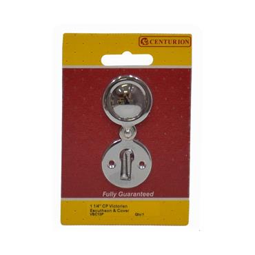 CENTURION ESCUTCHEON + COVER CHROME 32MM