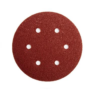 HERMES  DISC 6" 6-HOLE VELCRO P80