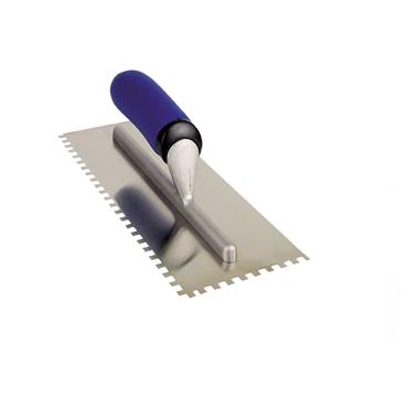 VITREX ADHESIVE TROWEL NOTCHED S/STEEL 4mm