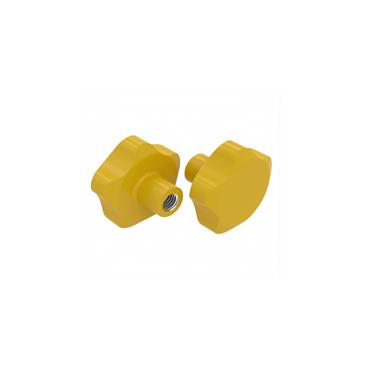 CHARNWOOD YELLOW KNOB FOR FEATHERBOARD M6