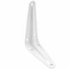 9"x7" WHITE SHELF BRACKET