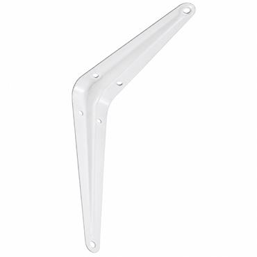 WHITE SHELF BRACKET 10" X 8"