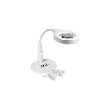 SEALEY MAGNIFYING WORKLIGHT 550 LUMEN DUAL MOUNTIN