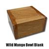 CHARNWOOD WILD MANGO BOWL BLANK 8 X 3