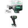 HIKOKI 18V IMPACT WRENCH c/w 2 6.0amp BATTERIES