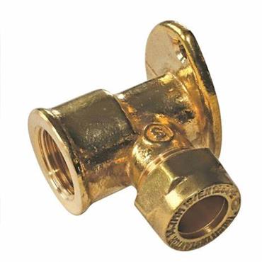 WALL PLATE FXC 317W 1/2" FOR OUTDOOR TAP