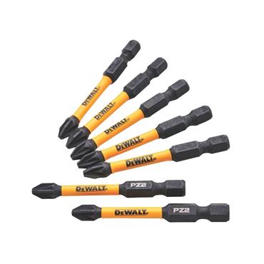 DEWALT SCREWDRIVER BIT PACK 5 + 2