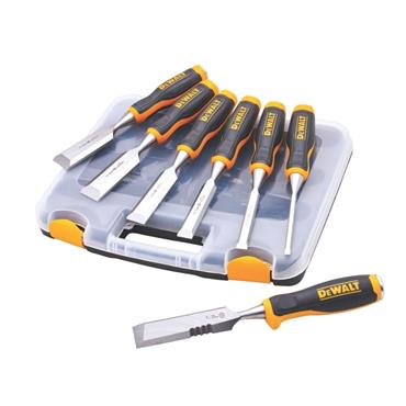 Dewalt Chisel Set 6 Piece With Free Chisel Knife