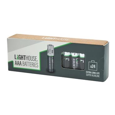 LIGHTHOUSE AAA 24 BATTERY PACK