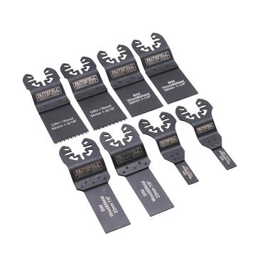 FAITHFULL MULTI TOOL BLADE SET 8 PIECE MIXED