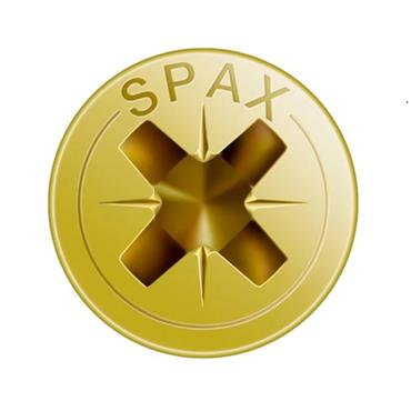 SPAX SCREW WOOD YELLOW 6 x 150MM
